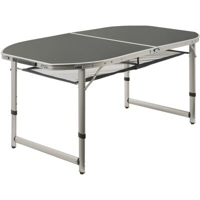 Table de camping en aluminium CampFeuer 150x80cm Pliable & Réglable - Publicité Table de camping en aluminium CampFeuer 150x80cm Pliable & Réglable - Publicité