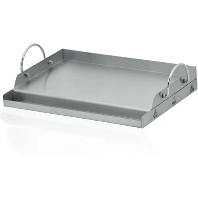 Bbq-toro Piastra in acciaio inossidabile 49,5x32cm per Weber Grill - Piastra Bbq-toro Piastra in acciaio inossidabile 49,5x32cm per Weber Grill - Piastra