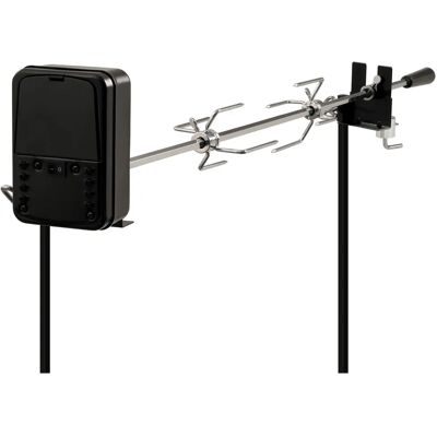 Bbq-toro - Camping Grillspieß Set - 90cm, Motor, Zubehör Bbq-toro - Camping Grillspieß Set - 90cm, Motor, Zubehör