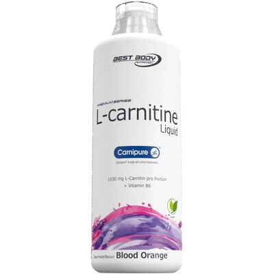 Best Body Nutrition L-Carnitin Flüssigkeit - Blutorange - 1000ml - Nahrungsergänzung Best Body Nutrition L-Carnitin Flüssigkeit - Blutorange - 1000ml - Nahrungsergänzung
