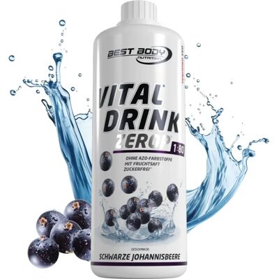 Best Body Nutrition Vital Drink - Černý Rybíz - Koncentrát - 1000ml Best Body Nutrition Vital Drink - Černý Rybíz - Koncentrát - 1000ml