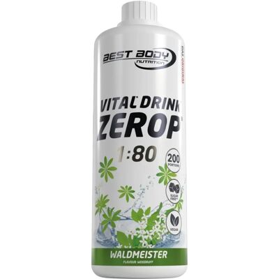 Best Body Nutrition Low Carb Vital Drink Waldmeister - Koncentrát Best Body Nutrition Low Carb Vital Drink Waldmeister - Koncentrát