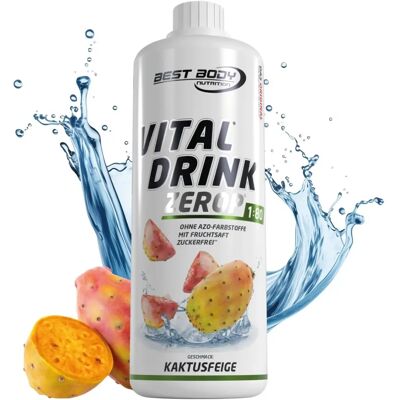 Best Body Nutrition Vital Drink Konzentrat - 1000ml - Kaktus Feige Best Body Nutrition Vital Drink Konzentrat - 1000ml - Kaktus Feige