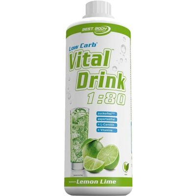 Best Body Nutrition Citrom Lime Vital Drink 1000ml - Sportital Készítmény Best Body Nutrition Citrom Lime Vital Drink 1000ml - Sportital Készítmény