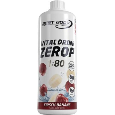 Best Body Nutrition Vital Drink Zerop Cseresznye Banán - Ital Koncentrát Best Body Nutrition Vital Drink Zerop Cseresznye Banán - Ital Koncentrát
