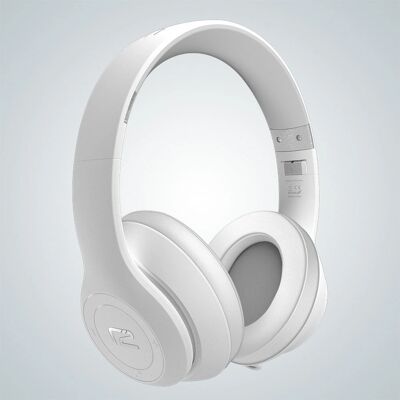 Ready2Music - Rival - Blanc - Sans fil Headphones - Publicité Ready2Music - Rival - Blanc - Sans fil Headphones - Publicité