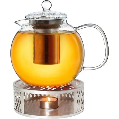 Chaleira de vidro com filtro e aquecedor - 1,7L Chaleira de vidro com filtro e aquecedor - 1,7L