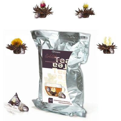 Coffret de Thé Creano - Fleurs Artisanales - Plusieurs Saveurs - Publicité Coffret de Thé Creano - Fleurs Artisanales - Plusieurs Saveurs - Publicité