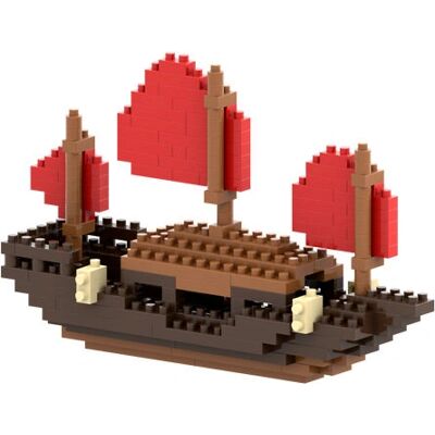 BRIXIES Drachenboot - Konstruktionsspielzeug BRIXIES Drachenboot - Konstruktionsspielzeug