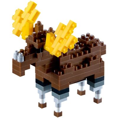 BRIXIES Elch - Holzbauset für Kinder ab 3+ BRIXIES Elch - Holzbauset für Kinder ab 3+