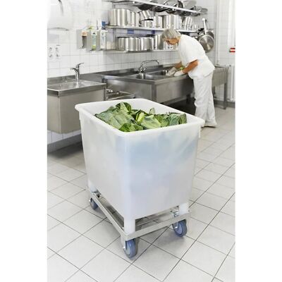 Contenedor rectangular blanco para alimentos - Kaiserkraft Contenedor rectangular blanco para alimentos - Kaiserkraft