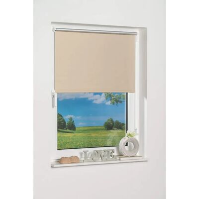 K-home Minirollo Beige - Verdunkelungsrollo - 150x50cm K-home Minirollo Beige - Verdunkelungsrollo - 150x50cm