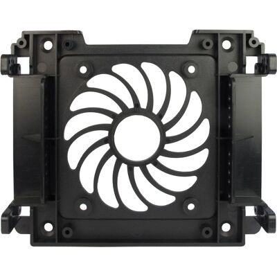 Kit di montaggio Inter-Tech - Supporto HDD/SSD per slot da 5,25" - Nero Kit di montaggio Inter-Tech - Supporto HDD/SSD per slot da 5,25" - Nero