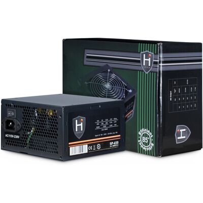 Inter-Tech HIPOWER SP-650 Alimentatore - 650 W, Nero, ATX 2.4 Inter-Tech HIPOWER SP-650 Alimentatore - 650 W, Nero, ATX 2.4
