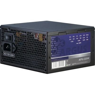 Inter-Tech Argus APS Surse de alimentare 520W - Negru Inter-Tech Argus APS Surse de alimentare 520W - Negru