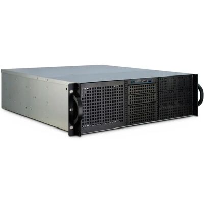 Inter-Tech IPC 3U-30248 szerverállvány - Támogatja 12 merevlemezt Inter-Tech IPC 3U-30248 szerverállvány - Támogatja 12 merevlemezt