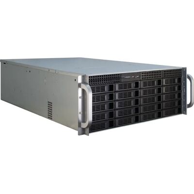 Inter-Tech IPC 4U-4420 Rack - Unterstützt 20 Laufwerke - Lüfter - ATX Kompatibel Inter-Tech IPC 4U-4420 Rack - Unterstützt 20 Laufwerke - Lüfter - ATX Kompatibel