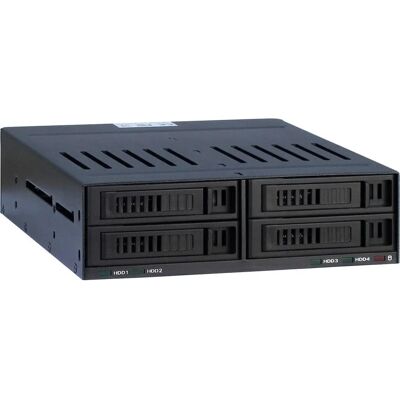 Inter-Tech X-3531 Baie HDD - 4x 2,5" SATA - Rail 5,25" - Ventilateur Inter-Tech X-3531 Baie HDD - 4x 2,5" SATA - Rail 5,25" - Ventilateur