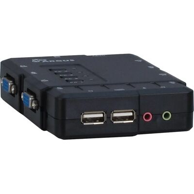 Inter-Tech KVM-CS-41UA - 4-Port VGA USB Switch Inter-Tech KVM-CS-41UA - 4-Port VGA USB Switch