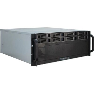 Inter-Tech 4U-4408 Rack Serveur - Noir, Argent - Supporte ATX, EATX, EEB - Publicité Inter-Tech 4U-4408 Rack Serveur - Noir, Argent - Supporte ATX, EATX, EEB - Publicité