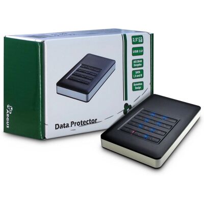 Inter-Tech GD-25LK01 Gehäuse - Aluminium - Schwarz - 2,5" - HDD-Gehäuse Inter-Tech GD-25LK01 Gehäuse - Aluminium - Schwarz - 2,5" - HDD-Gehäuse