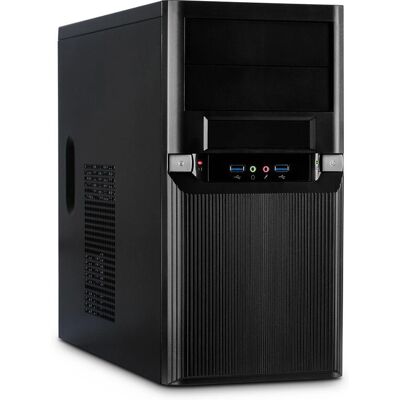 Inter-Tech TM-515 Micro-Gehäuse - Schwarz - Micro-ATX - Ohne Netzteil Inter-Tech TM-515 Micro-Gehäuse - Schwarz - Micro-ATX - Ohne Netzteil