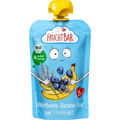 FRUCHTBAR - 3761 - Banane - Blaubeere - Mousse FRUCHTBAR - 3761 - Banane - Blaubeere - Mousse