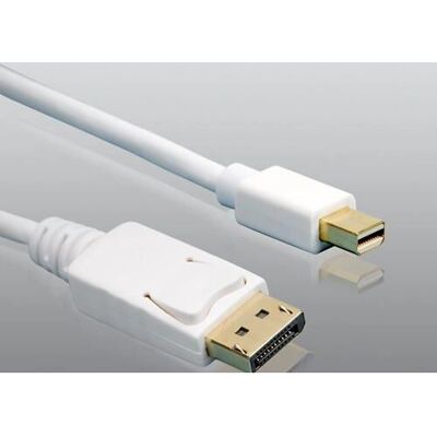 HDSUPPLY HDS X-DC030-030 - DP auf Mini DP Kabel 3m Weiß HDSUPPLY HDS X-DC030-030 - DP auf Mini DP Kabel 3m Weiß