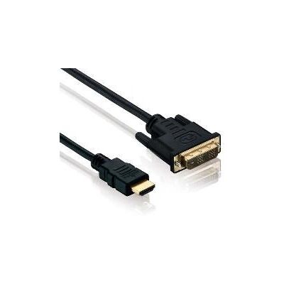 HDSupply Snelle HDMI naar DVI Kabel 1m Goudcontacten HDSupply Snelle HDMI naar DVI Kabel 1m Goudcontacten