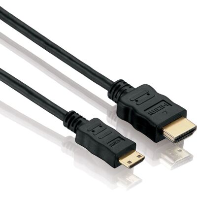 HDSupply X-HC050-005E Câble HDMI - 0,5m - Noir HDSupply X-HC050-005E Câble HDMI - 0,5m - Noir