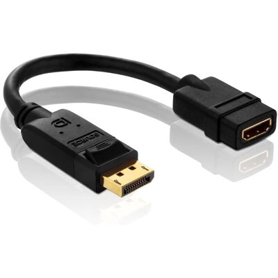 Adapter DisplayPort HDMI Purelink Pi155 - 10cm Adapter DisplayPort HDMI Purelink Pi155 - 10cm