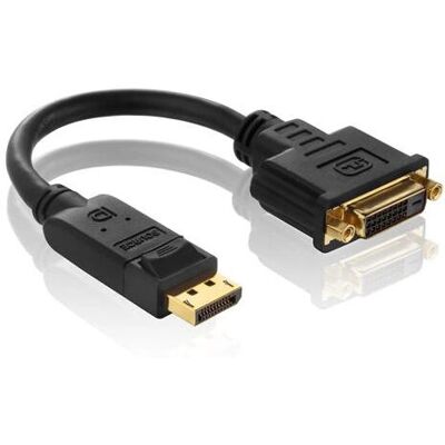 Adapter kabla wideo PureLink PI170 - 0,1 m DisplayPort na DVI-D Czarny Adapter kabla wideo PureLink PI170 - 0,1 m DisplayPort na DVI-D Czarny