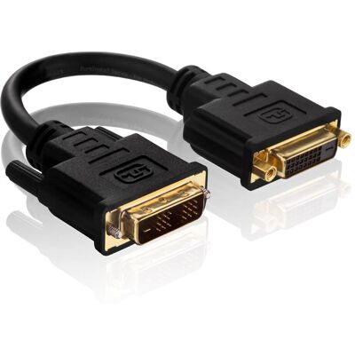 Purelink PI070 Hochgeschwindigkeits DVI-D Adapter - 0,10m Purelink PI070 Hochgeschwindigkeits DVI-D Adapter - 0,10m
