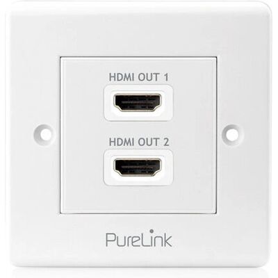 PureLink PureInstall PI105 HDMI Wanddose - Weiß PureLink PureInstall PI105 HDMI Wanddose - Weiß