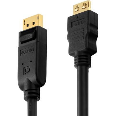 Adattatore cavo video PureLink PI5100-015 - Nero - DisplayPort HDMI Adattatore cavo video PureLink PI5100-015 - Nero - DisplayPort HDMI