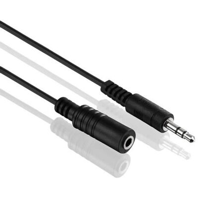 PureLink 2m Audiokabel - Stereo 3,5mm - Zwart PureLink 2m Audiokabel - Stereo 3,5mm - Zwart