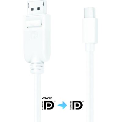 PureLink IS1100-015 1,5 m Mini DisplayPort till DisplayPort Kabel PureLink IS1100-015 1,5 m Mini DisplayPort till DisplayPort Kabel