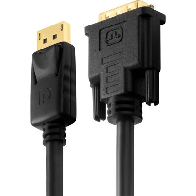 PureLink PI5200-100 Video Kabeladapter - 10 m DVI-D DisplayPort Schwarz PureLink PI5200-100 Video Kabeladapter - 10 m DVI-D DisplayPort Schwarz