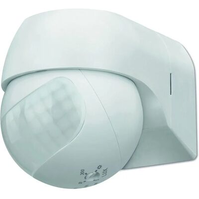 Sensor de movimiento Sonero X-IMS080 - Infrarrojo, 180°, IP44, Giratorio, Blanco Sensor de movimiento Sonero X-IMS080 - Infrarrojo, 180°, IP44, Giratorio, Blanco