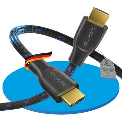 Sonero PHC011-050 Premium HDMI-Kabel - 4K HDR Ethernet 5m Sonero PHC011-050 Premium HDMI-Kabel - 4K HDR Ethernet 5m