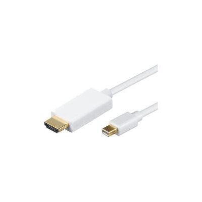 M-Cab Adaptateur Mini DisplayPort à HDMI - 1M - Blanc M-Cab Adaptateur Mini DisplayPort à HDMI - 1M - Blanc