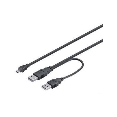 M-Cab - 7300050 - Longueur 0,6 m - Connecteurs USB A vers Mini-USB B - Câble - Publicité M-Cab - 7300050 - Longueur 0,6 m - Connecteurs USB A vers Mini-USB B - Câble - Publicité