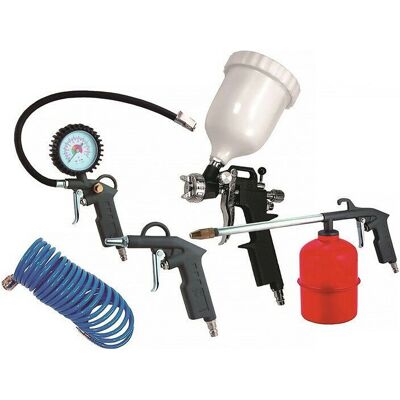 VIVAHOGAR Luftkompressor-Set - 5-tlg. für 2L Kompressoren VIVAHOGAR Luftkompressor-Set - 5-tlg. für 2L Kompressoren