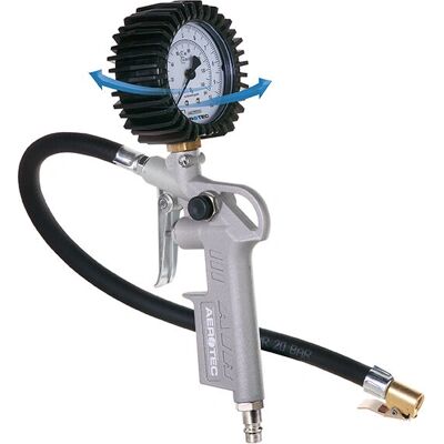 Aerotec 200548 air compressor accessory Spray gun - Pneumatic Tire Inflator, 30cm Hose, 10 Bar, Calibrated Aerotec 200548 air compressor accessory Spray gun - Pneumatic Tire Inflator, 30cm Hose, 10 Bar, Calibrated