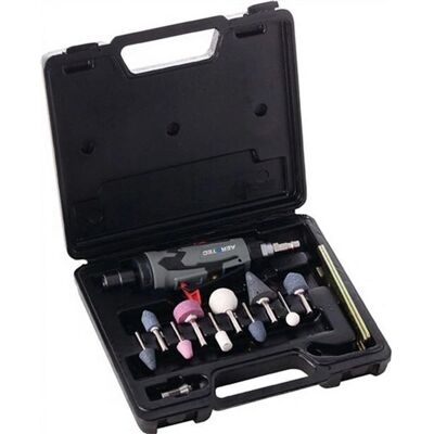 Aerotec Air Grinder Set - 6.3 ba, 22,000 RPM, Includes Case Aerotec Air Grinder Set - 6.3 ba, 22,000 RPM, Includes Case