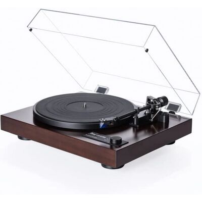 Dual Walnoot Finish Handmatige Hi-Fi Platenspeler - Platenspeler Dual Walnoot Finish Handmatige Hi-Fi Platenspeler - Platenspeler