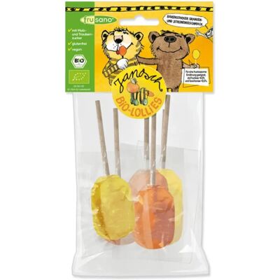 Frusano Piruletas Orgánicas Naranja Limón - Pirulí Frusano Piruletas Orgánicas Naranja Limón - Pirulí