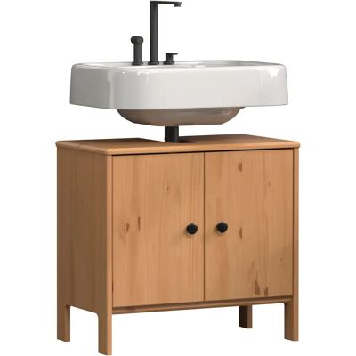 WELLTIME Kall Massivholz Waschtisch - Badschrank WELLTIME Kall Massivholz Waschtisch - Badschrank