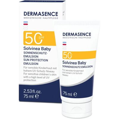 Dermasence Solvinea Baby LSF50 Sonnenschutz - 75 ml Dermasence Solvinea Baby LSF50 Sonnenschutz - 75 ml