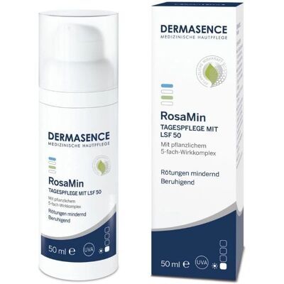 Dermasence RosaMin SPF50 Behandling for følsom hud med rødme Dermasence RosaMin SPF50 Behandling for følsom hud med rødme